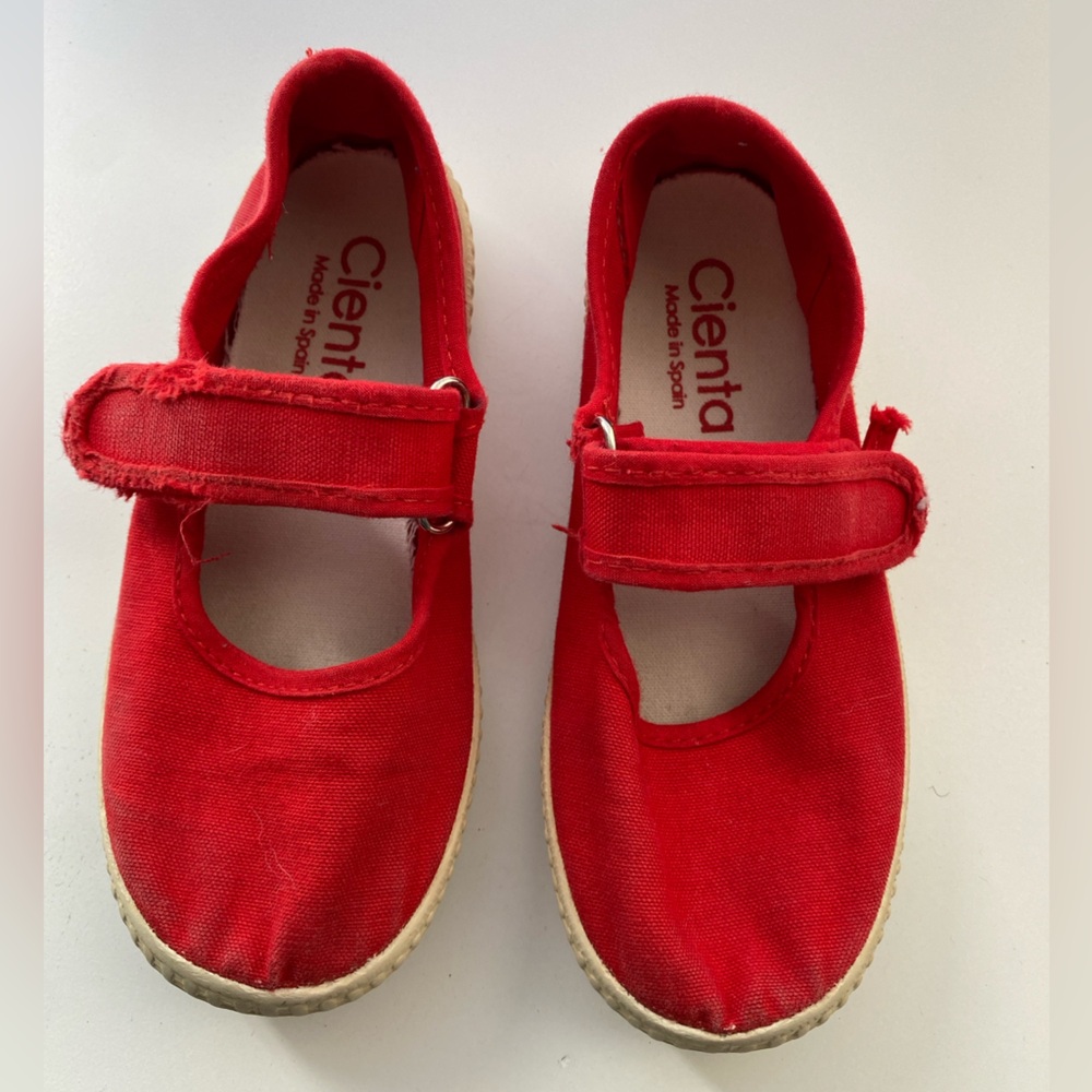 Cienta Kids Red Mary Jane Shoes / Size 10.5 / Play